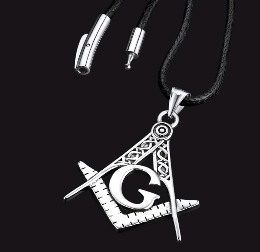 FaithHeart Masonic Pendant Necklace for Freemason FaithHeart