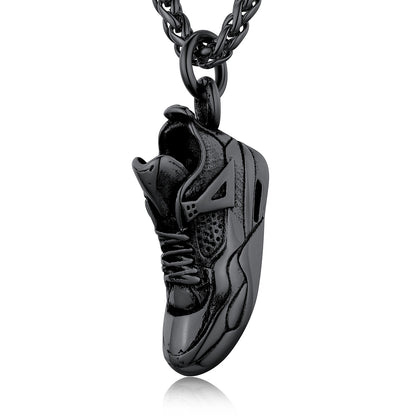 Sport Shoe Sneaker Necklace Pendant for Men Women