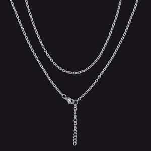 Stainless Steel 2MM Rolo Cable Necklace