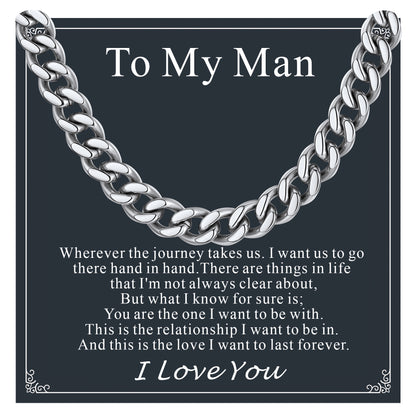 Sturdy Cuban Chain Necklace for Men 5/7/9/12MM Width
