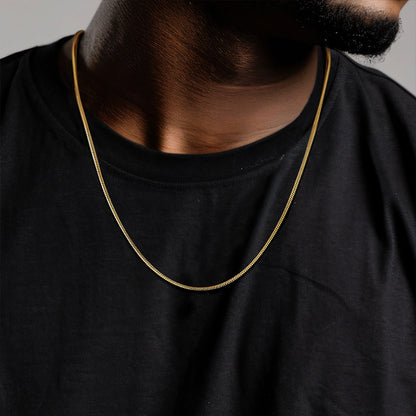 2mm Thin Chain Necklace for Men Women, 16"-30"