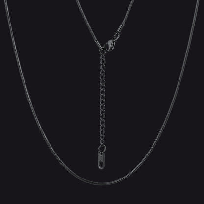 Snake Chain Necklace 2mm Thin Links for Women Men