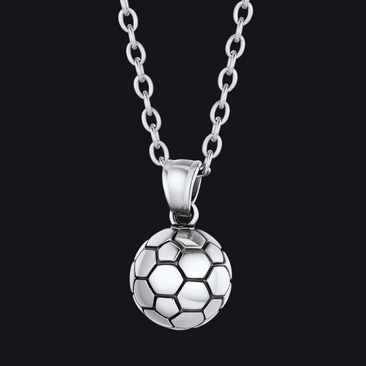 Soccer Pendant Necklace for Sport Fans and Playerimg