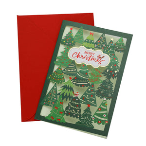 Free Mystery Gift  Xmas Card-Christmas Tree