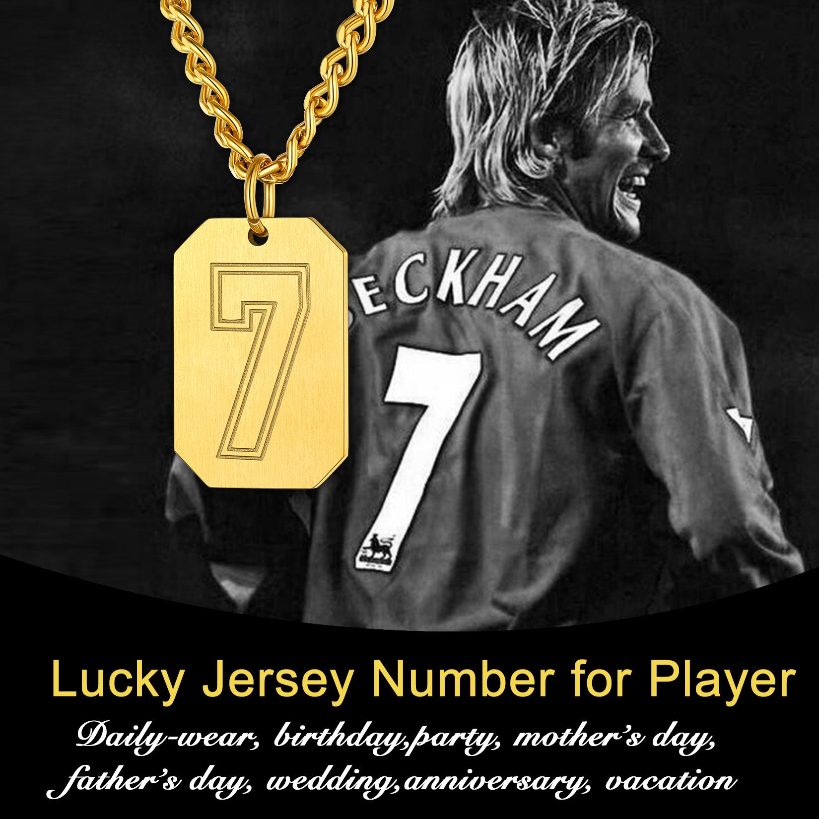 Custom Baseball Jersey Number Dog Tag Necklace for Men Sport Boys, Lucky Jersey Number for Player