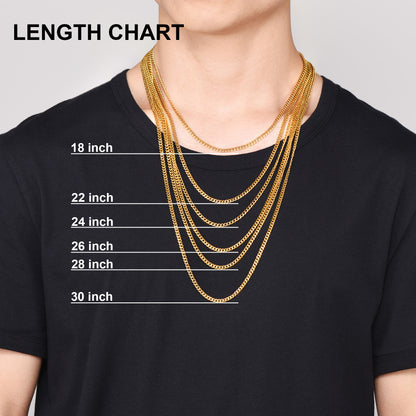 Hip Hop Miami Cuban Chunky Chain Necklace for Men