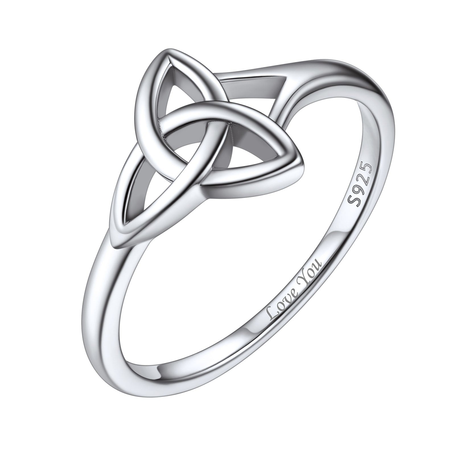 FaithHeart Sterling Silver Celtic Knot Ring - FaithHeart Jewelry