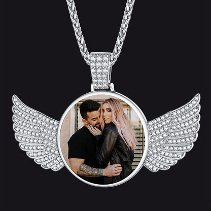 Angel Wing Picture Necklace 