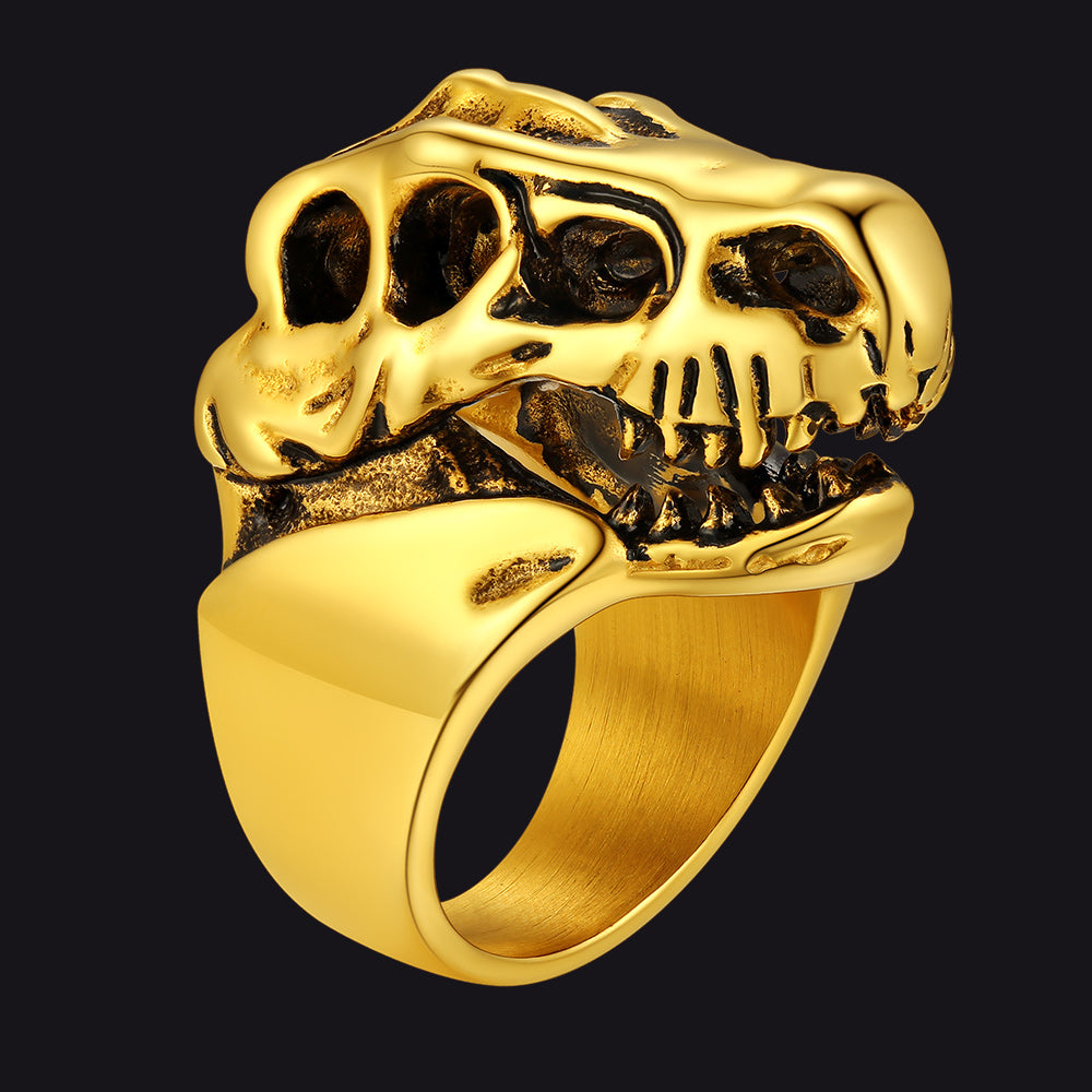 Animal Chunky Dinosaur Rings for Women Men