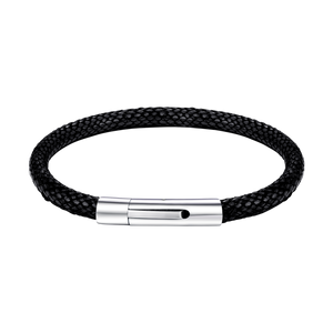 FaithHeart Braided Leather Bracelet for Men FaithHeart