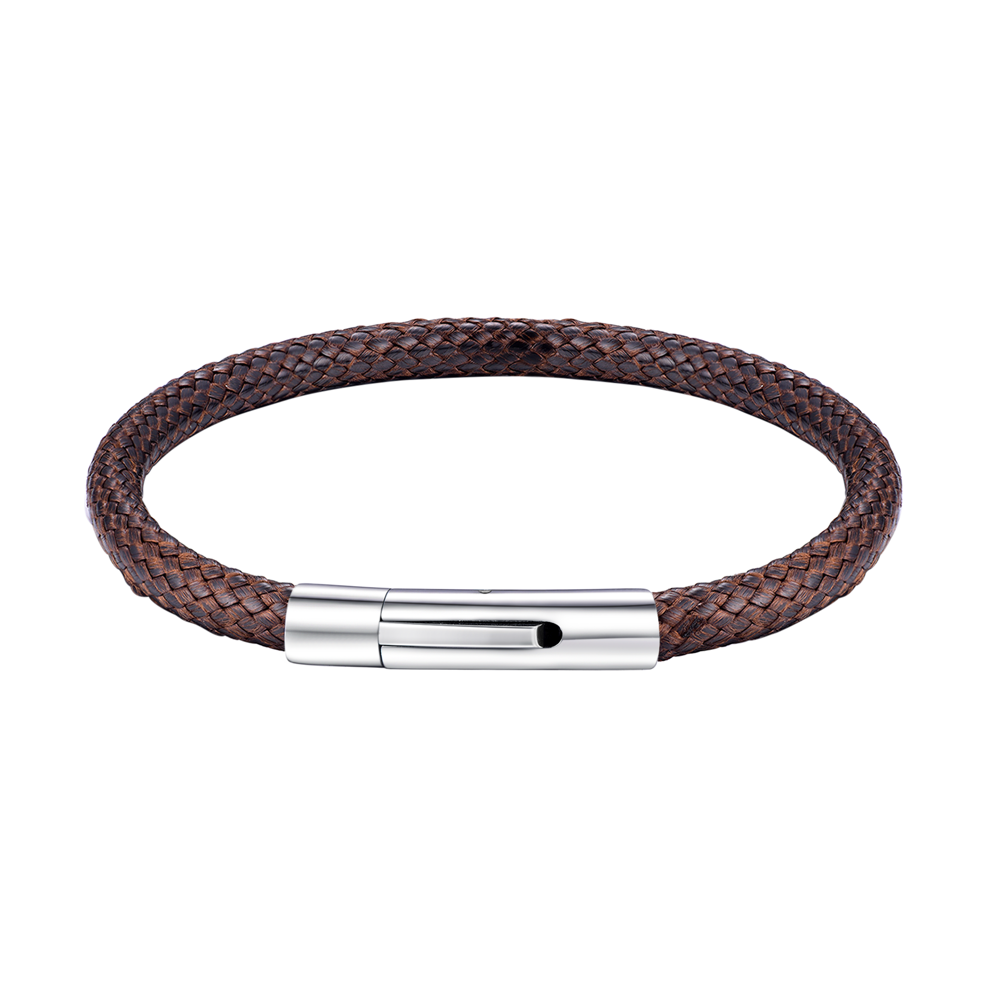 FaithHeart Braided Leather Bracelet for Men FaithHeart