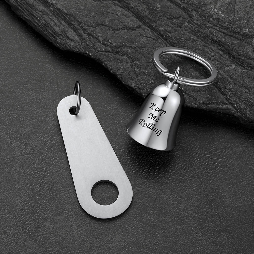  Custom Motorcycle Keychain Guardian Bells for Biker