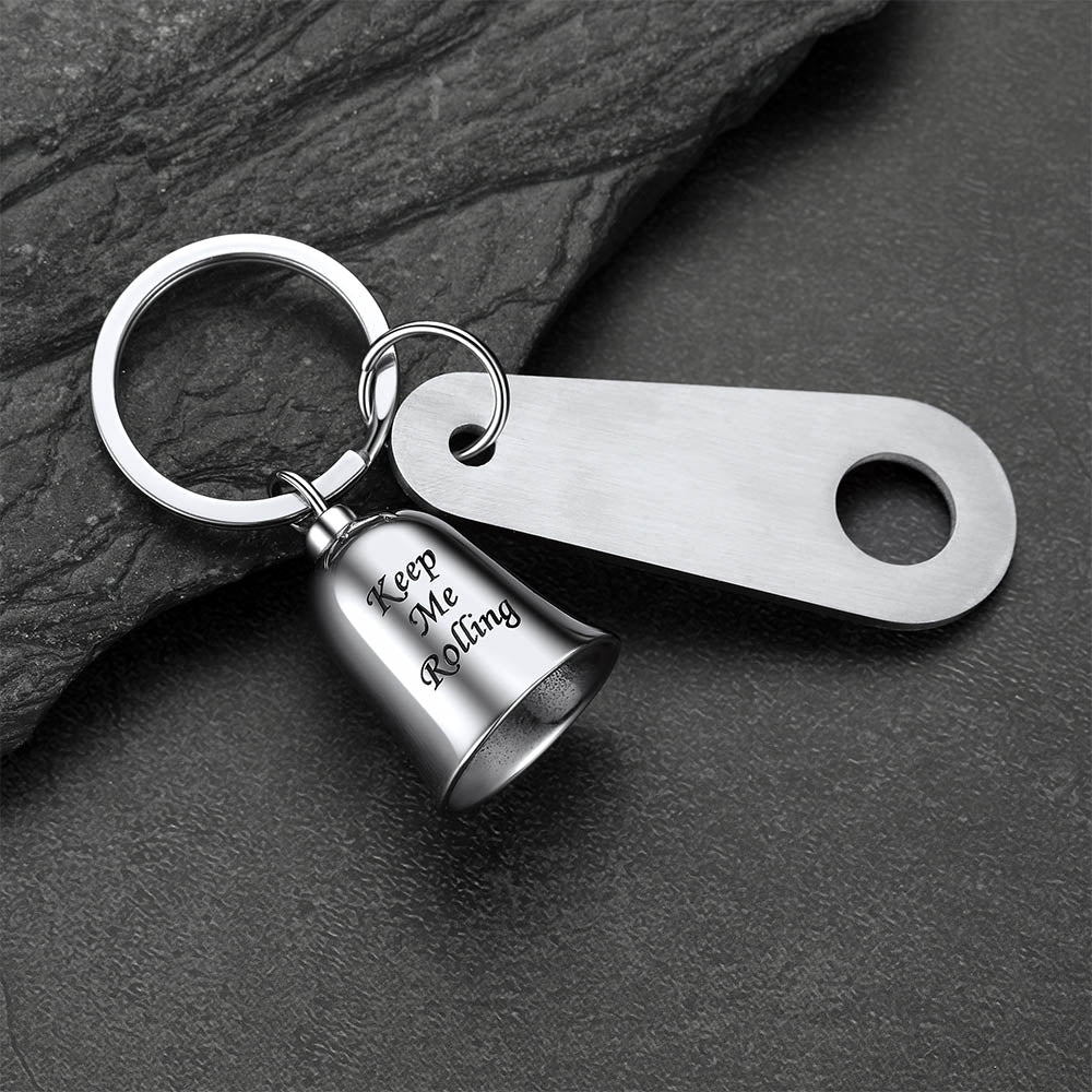  Custom Motorcycle Keychain Guardian Bells for Biker