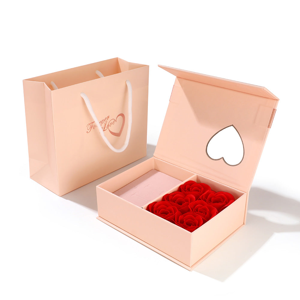 Rose Gift Box Jewelry Case BIRTHSTONES JEWELRY INC