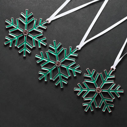 Ornament Hanging on Christmas Tree Branch – Custom Holiday Keepsake