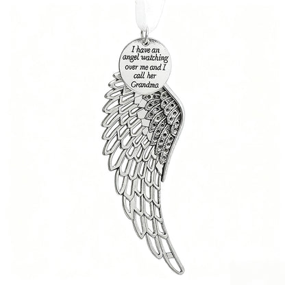Custom Angel Wing Christmas Ornament Memorial Gift