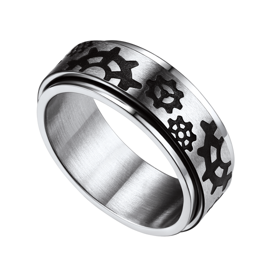 Rotatable Star Moon, Sun Turning Ringimg