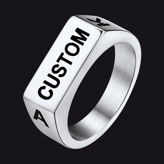 Customizable Comfort Fit Band Ringimg