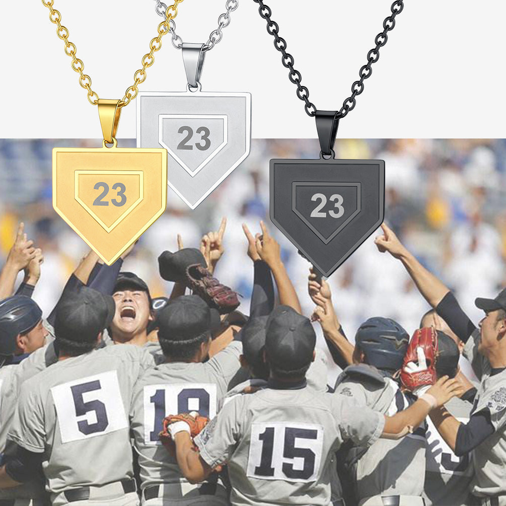 Baseball Necklaces Softball Pendant Chain For Men Teen Boys FaithHeart Jewelry