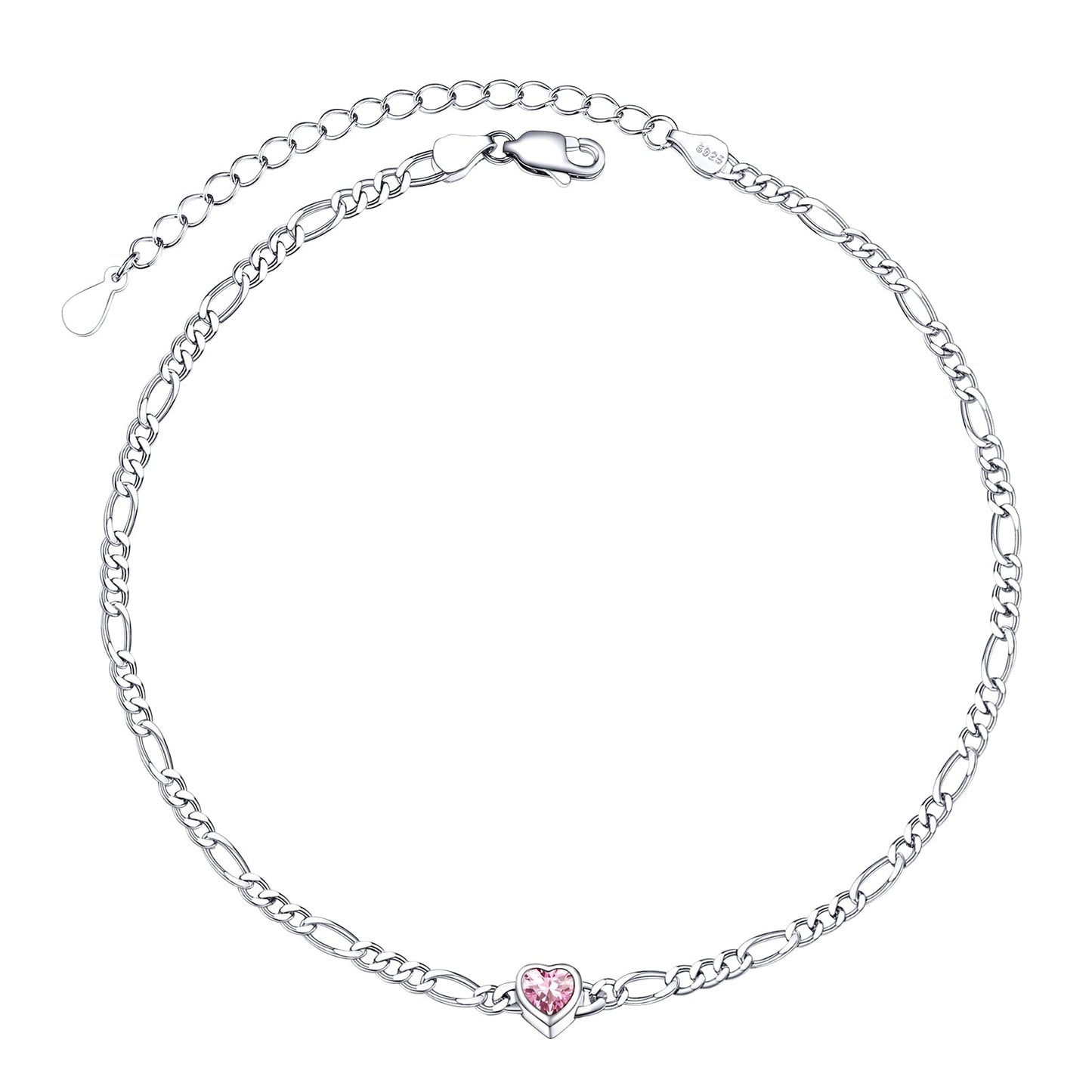 heart-birthstone-sterling-silver-anklet-for-women