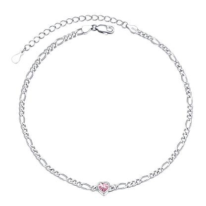 heart-birthstone-sterling-silver-anklet-for-women