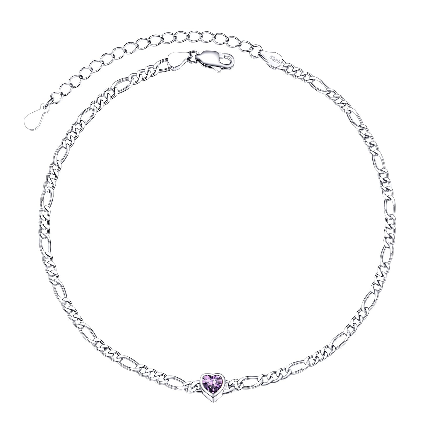 heart-birthstone-sterling-silver-anklet-for-women