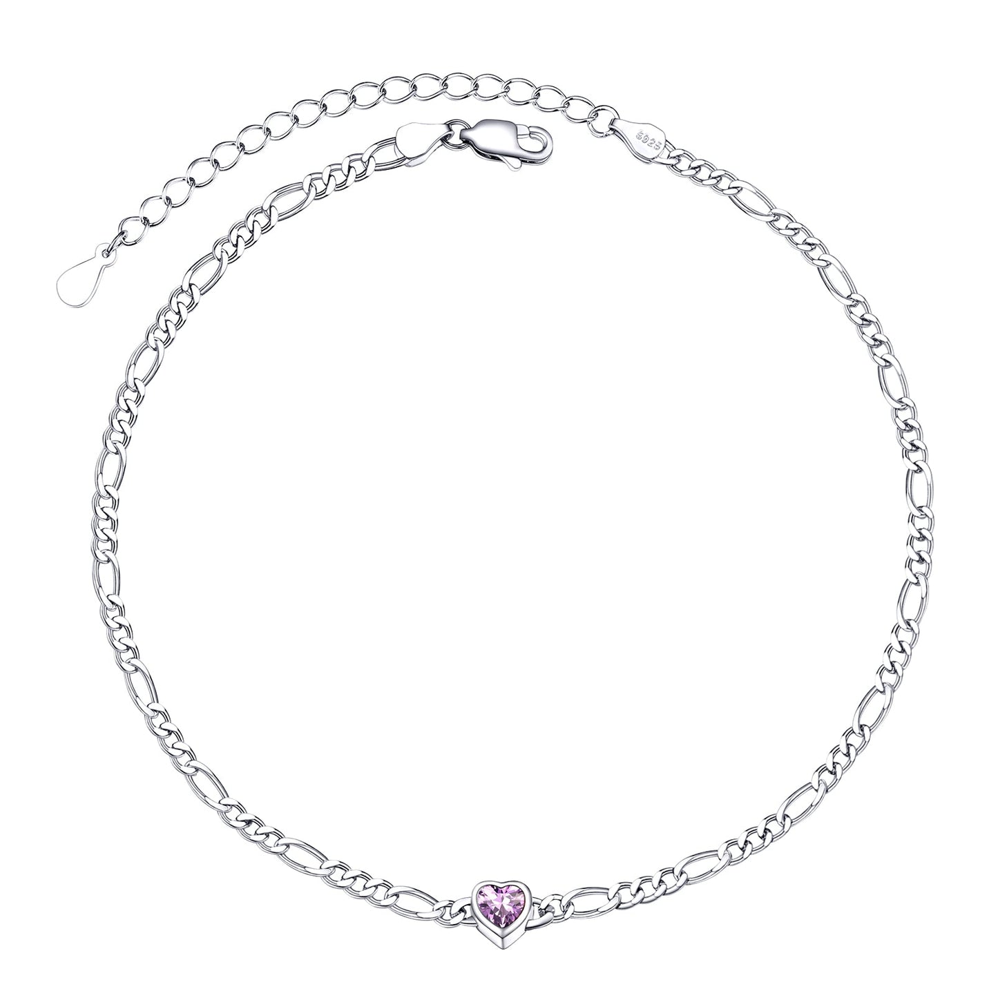heart-birthstone-sterling-silver-anklet-for-women