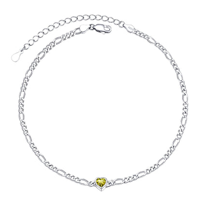 heart-birthstone-sterling-silver-anklet-for-women