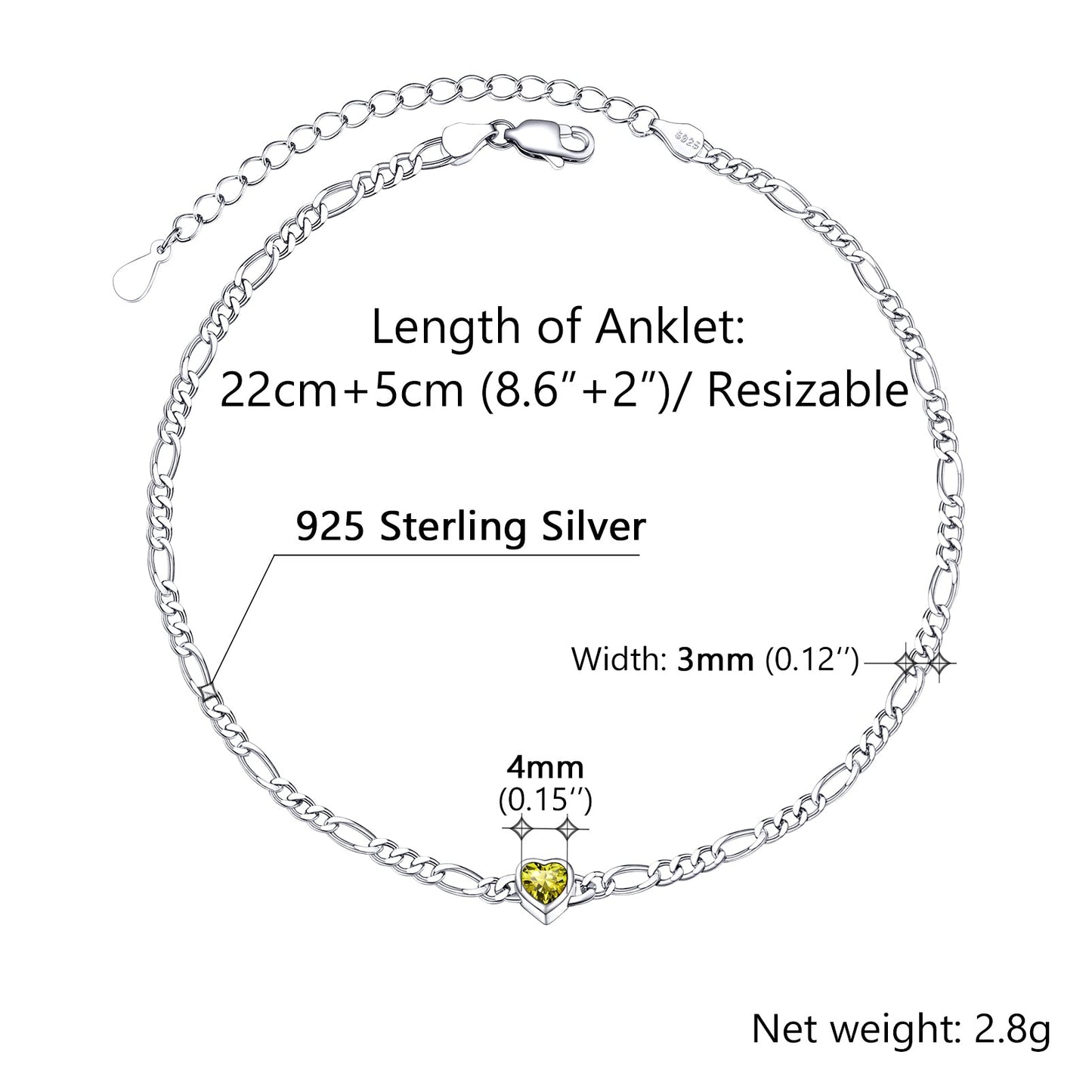 heart-birthstone-sterling-silver-anklet-for-women