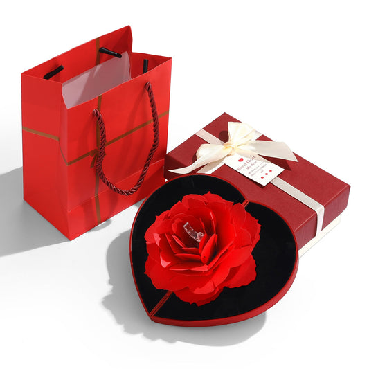 Pop Up Rose Ring Box BIRTHSTONES JEWELRY INC