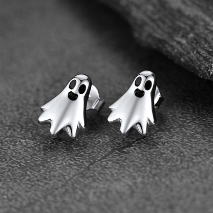 FaithHeart Halloween Ghost Earrings