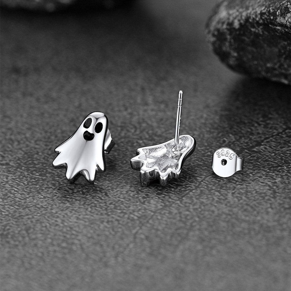 FaithHeart Halloween Ghost Stud Earrings FaithHeart