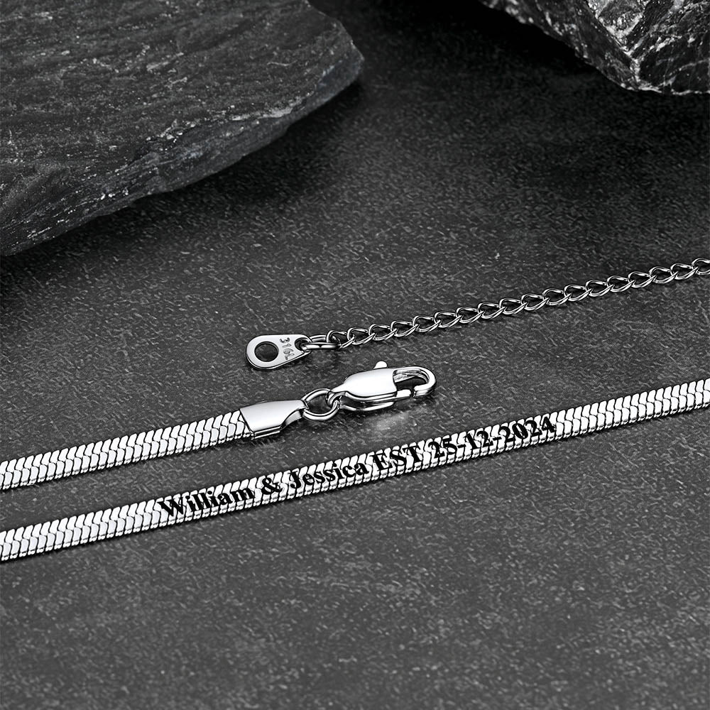 Secure clasp and sturdy end links for long-lasting wear