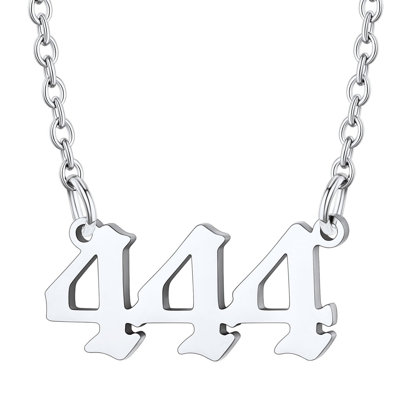 Custom4U Personalized Angel Number Necklace for Women Men Custom4U Jewelry