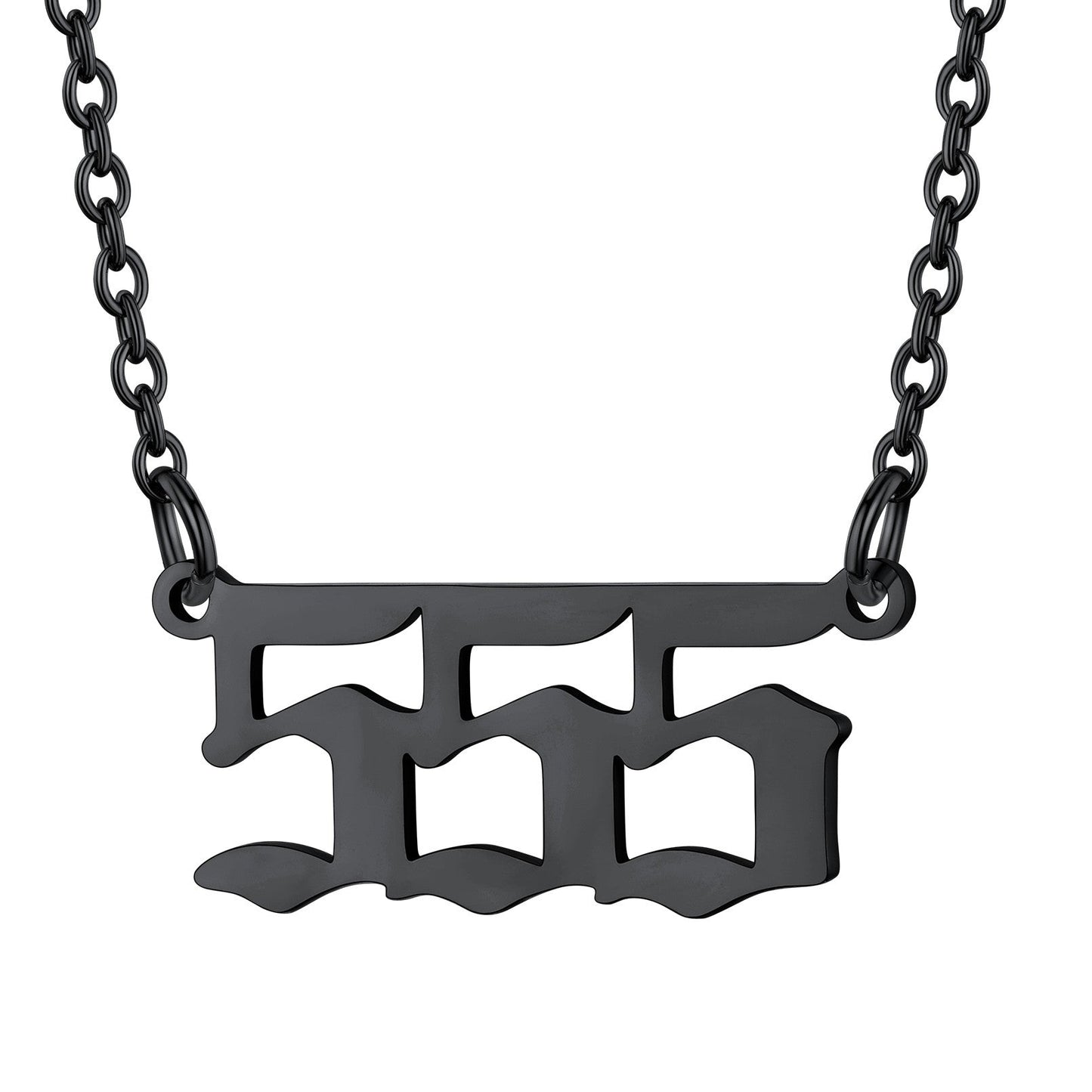 Custom4U Personalized Angel Number Necklace for Women Men Custom4U Jewelry