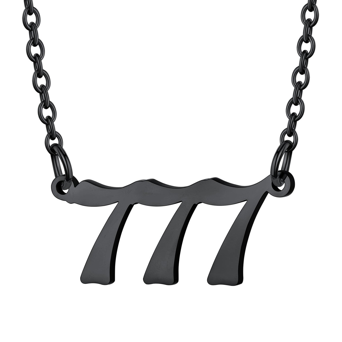 Custom4U Personalized Angel Number Necklace for Women Men Custom4U Jewelry