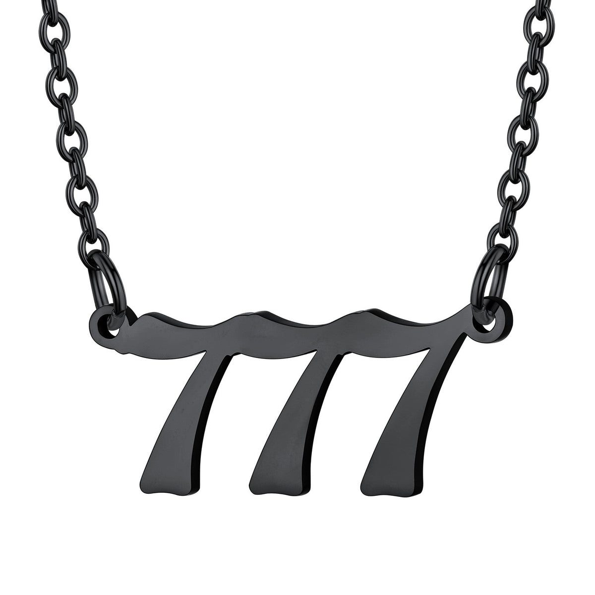 Custom4U Personalized Angel Number Necklace for Women Men Custom4U Jewelry