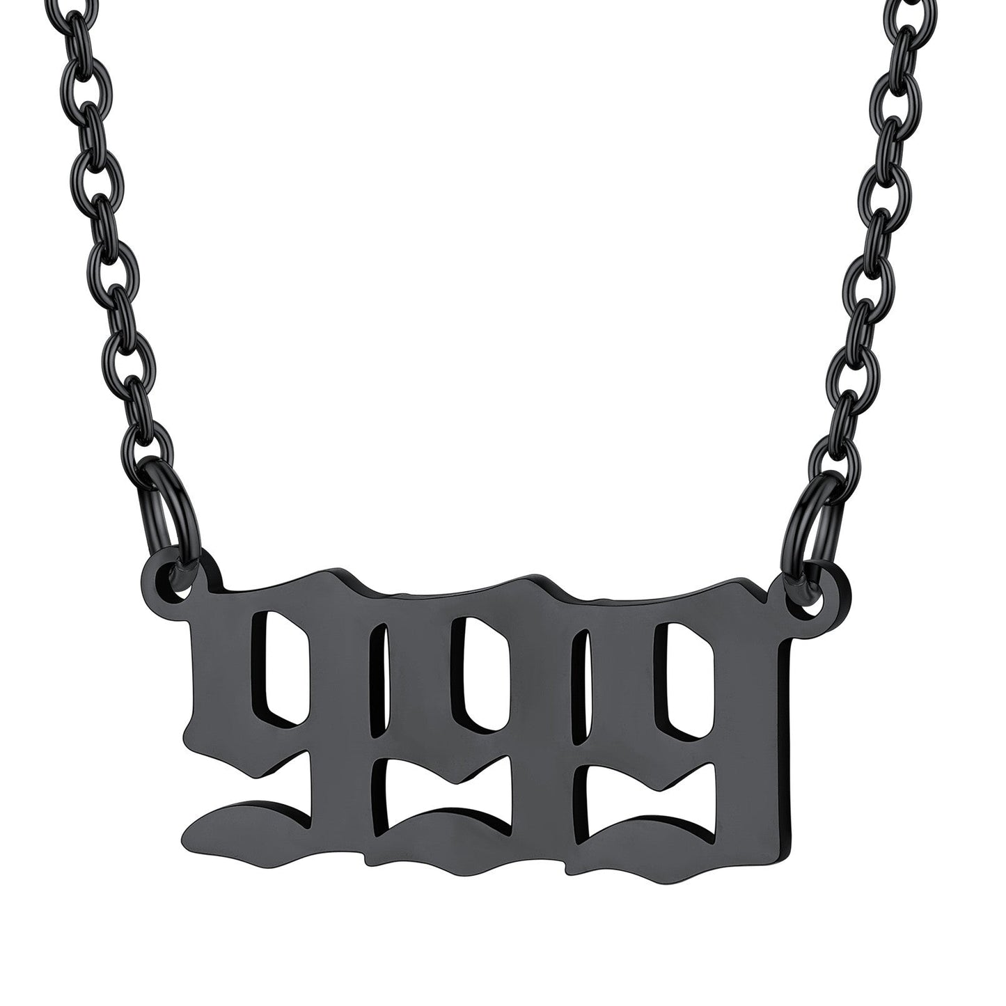 Custom4U Personalized Angel Number Necklace for Women Men Custom4U Jewelry