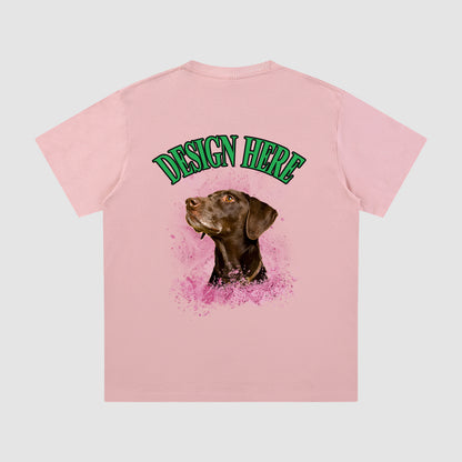 Custom Bootleg Tee Photo and Text T-Shirt, Unisex Cotton Tee