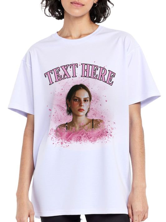 Photo/Text T-Shirts for Women Menimg