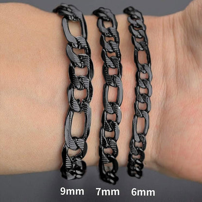 Thick Cuban Link Bracelet for Men 6/7/9mm Width
