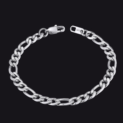 Thick Cuban Link Bracelet for Men 6/7/9mm Width
