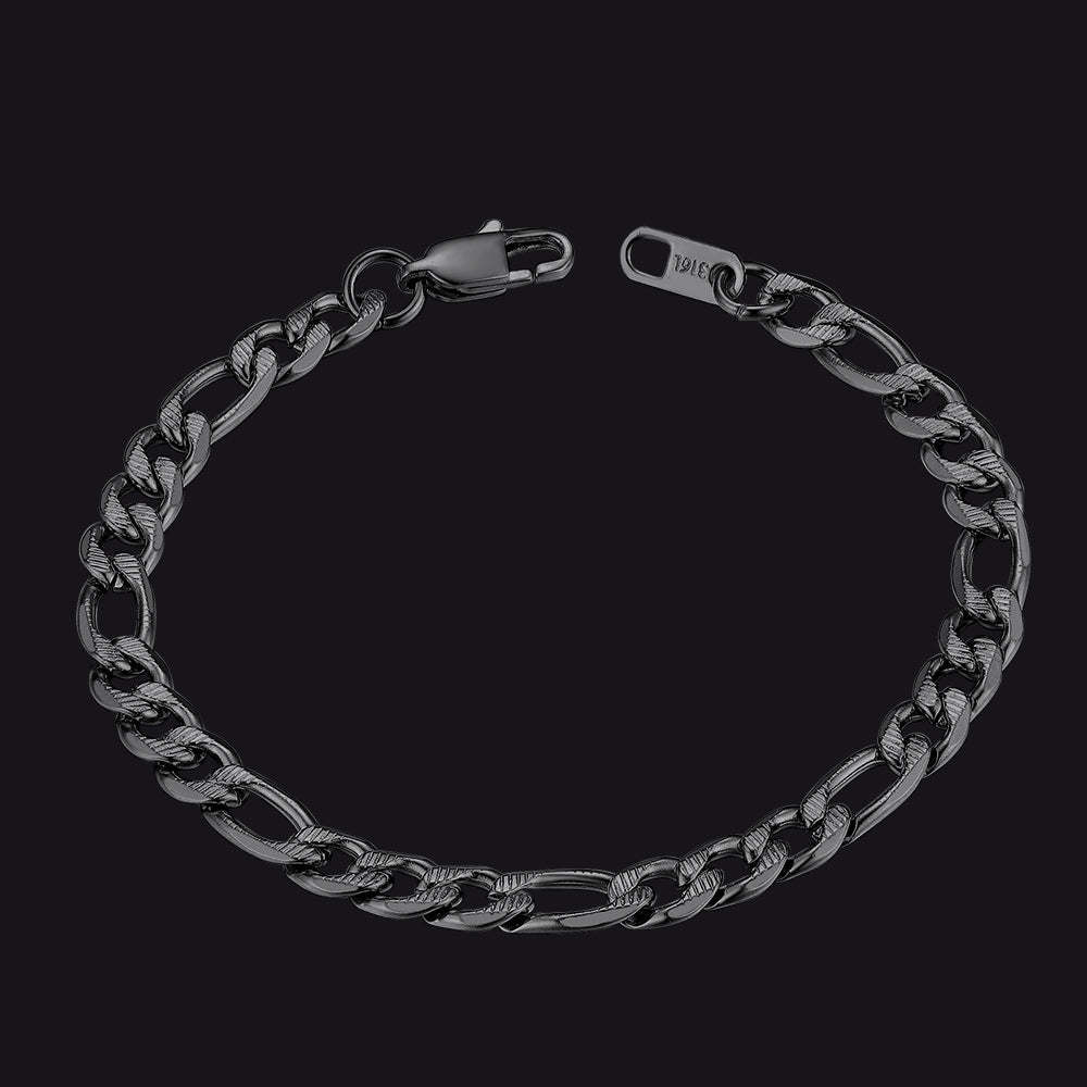 Thick Cuban Link Bracelet for Men 6/7/9mm Width