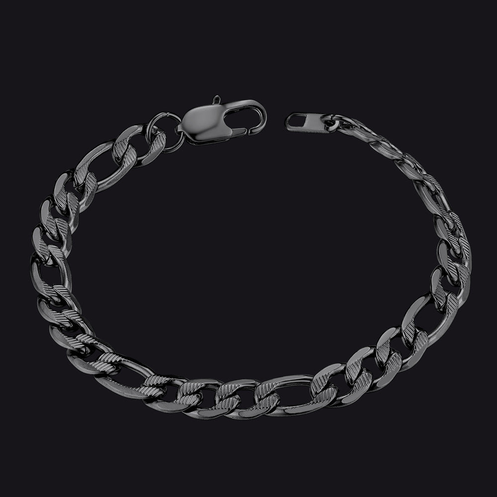 Thick Cuban Link Bracelet for Men 6/7/9mm Width