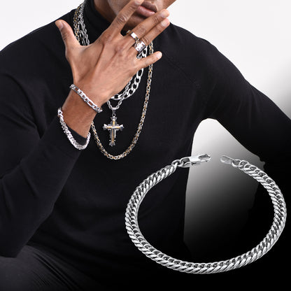Flash Sale 6MM Chain Link Bracelet for Men