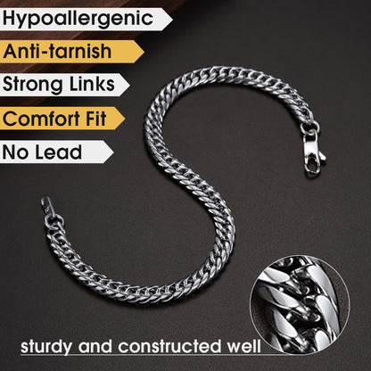 Flash Sale 6MM Chain Link Bracelet for Men