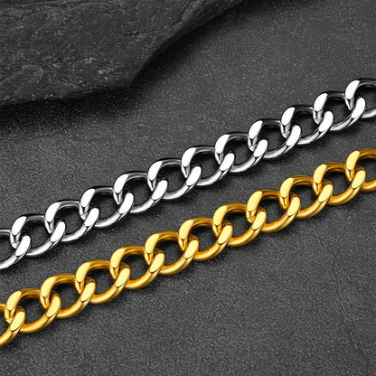 Chunky Cuban Link Chain Necklace 