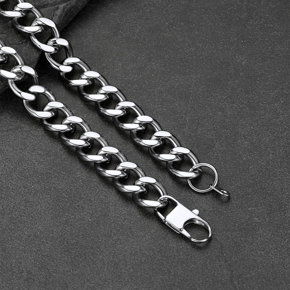 Chunky Cuban Link Chain Necklace 