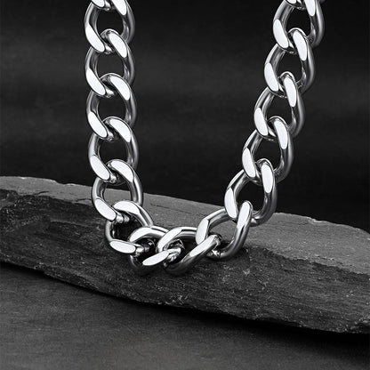 Chunky Cuban Link Chain Necklace 