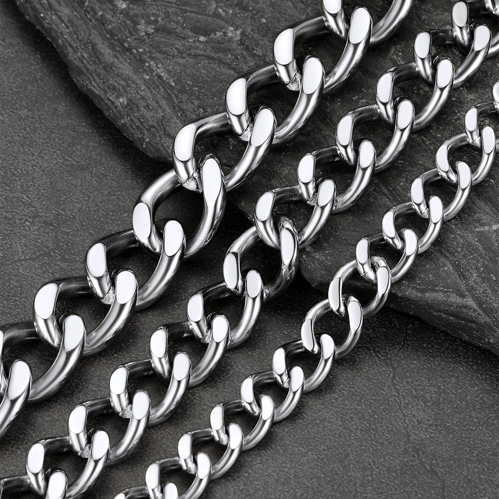 Chunky Cuban Link Chain Necklace 